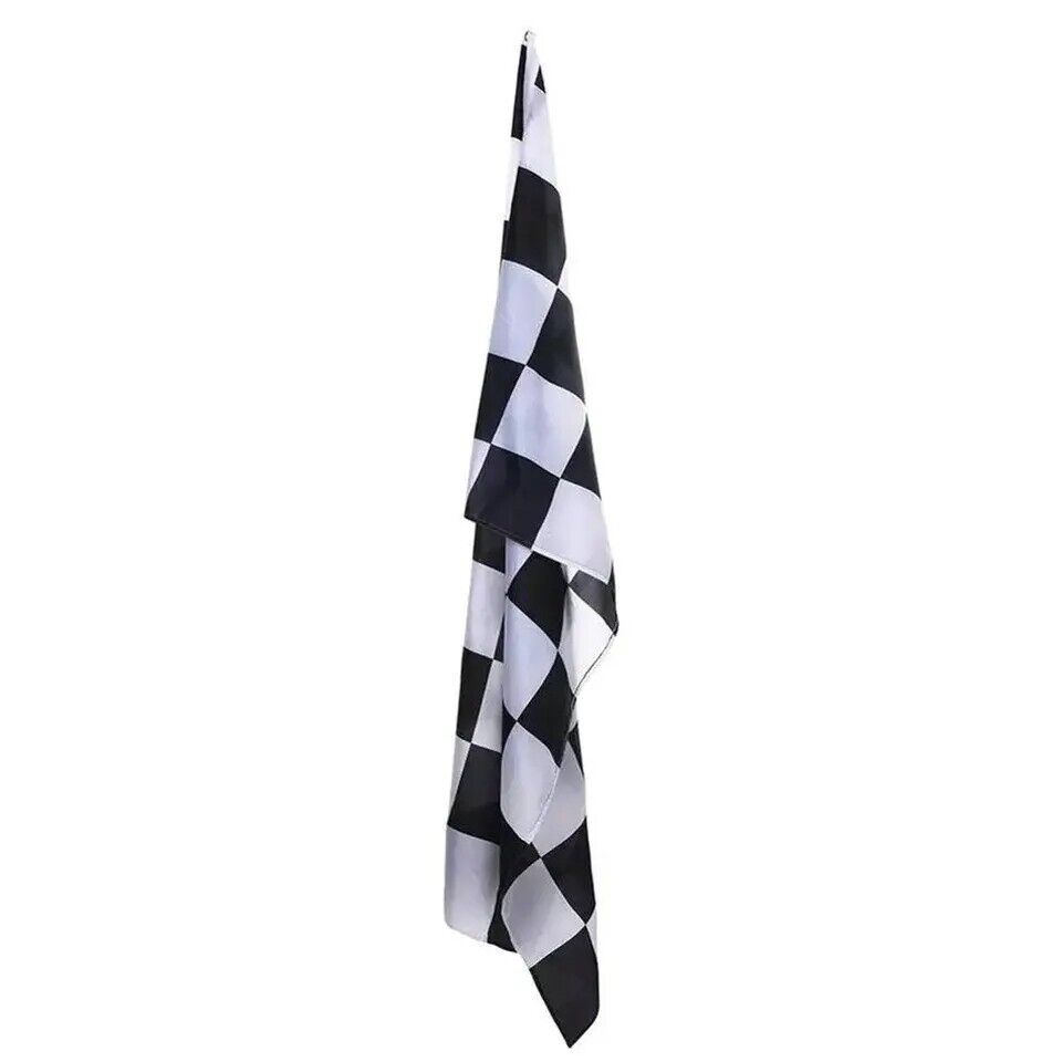 Black & White Checkered Racing Flag Banner 3 ft x 5 ft NEW! Home & Garden:Yard, Garden & Outdoor Living:Décor:Flags Cozy Home Treasures